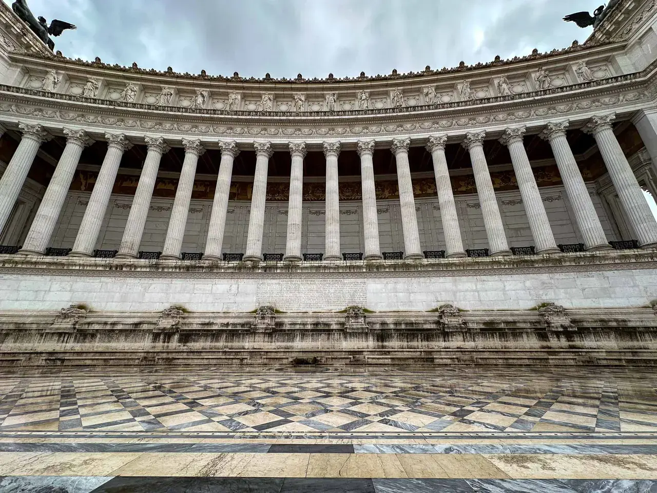 A neoclassical building fronted by tall columns