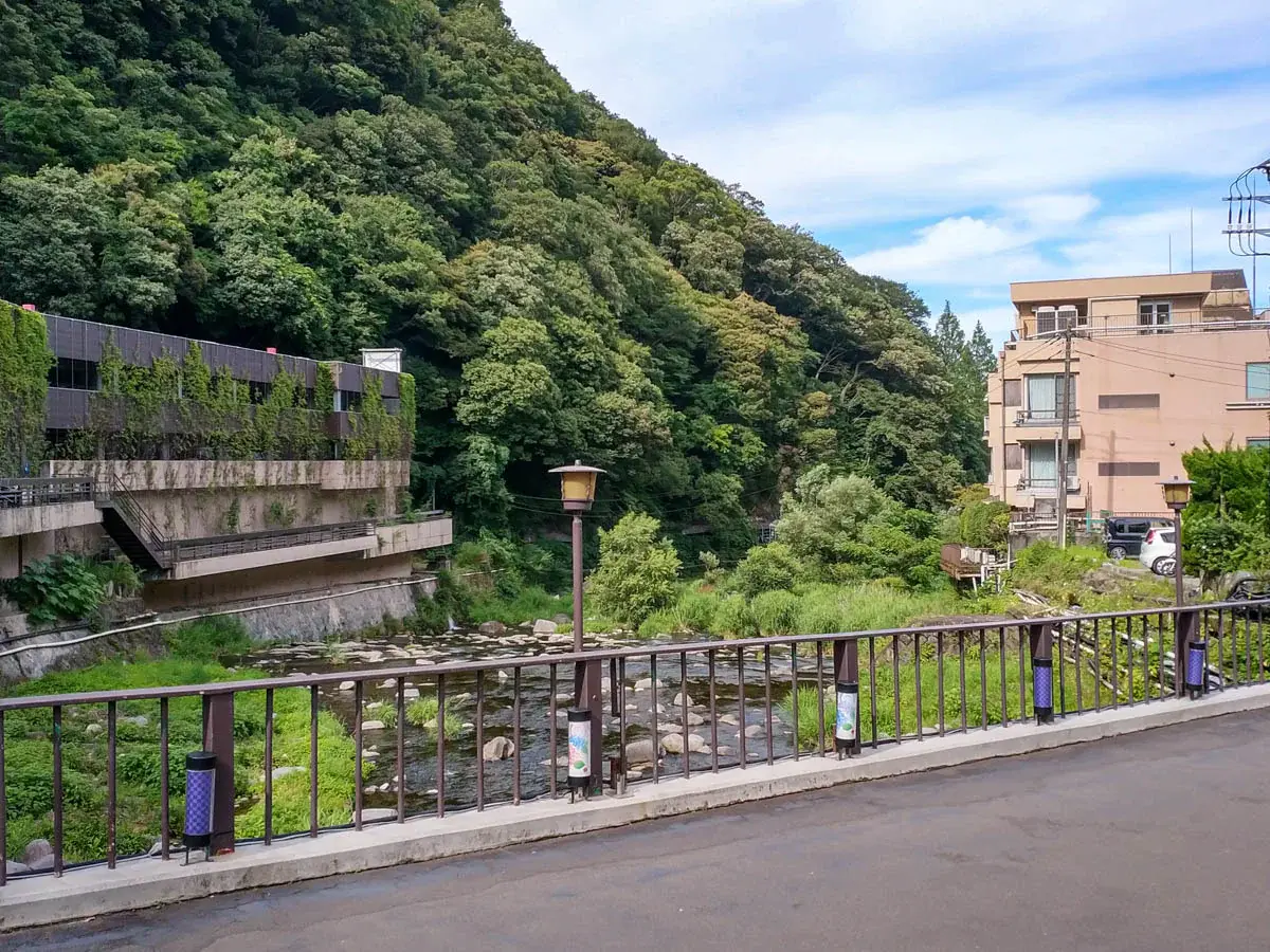 Photograph of Sukumo River Bridge in Japan