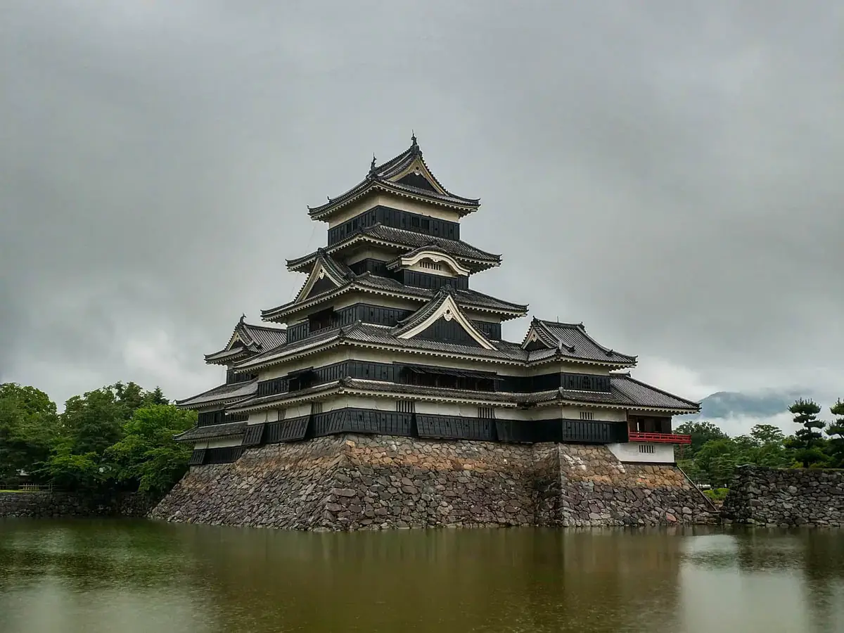 Photograph of Matsumoto Castle in Japan