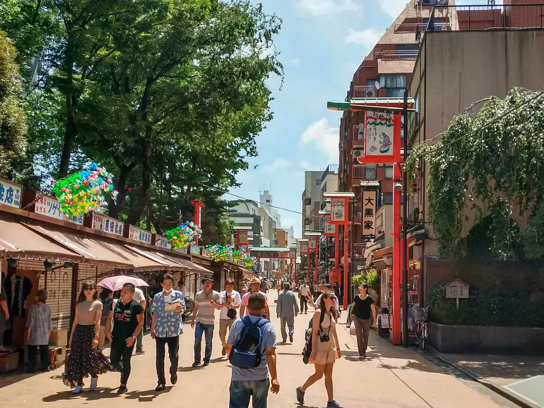 Photograph of Hoppy Street in Japan