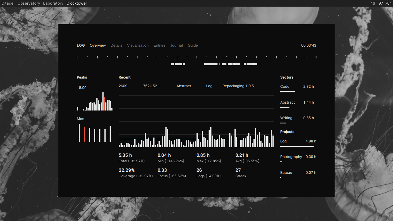 Avanier Log Visualisation